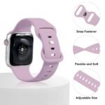 OMI  Watch Strap Compatible with Apple Watch Straps 45mm 44mm 42mm 49mm 41mm 40mm 38mm, Soft Silicone Sport Bands for iWatch