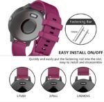 JBJ Soft Silicone 19mm Smartwatch Strap Metal Buckle Compatible with Noise Colorfit Pro 2/Oxy/Pulse/Beat, Boat Storm Smart