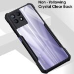 Shockproof Crystal Clear Back Cover Case for Realme 8i | 360 Degree Protection | Protective Design | Transparent