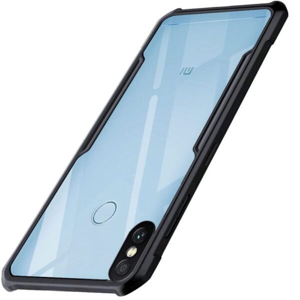 Shockproof Crystal Clear Back Cover Case for Redmi Note 5 Pro | 360 Degree Protection | Protective Design |