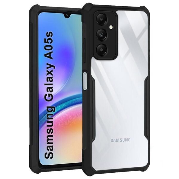 Shockproof Crystal Clear Back Cover Case for Samsung Galaxy A05s | 360 Degree Protection | Protective Design |