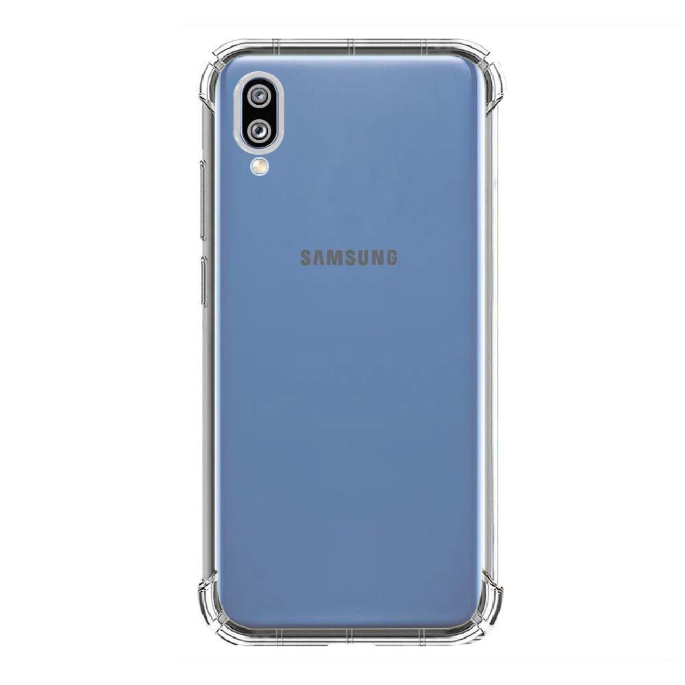 Silicone Back Cover for Samsung Galaxy M02 (Transparent)