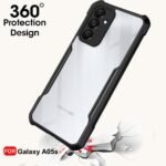 Shockproof Crystal Clear Back Cover Case for Samsung Galaxy A05s | 360 Degree Protection | Protective Design |