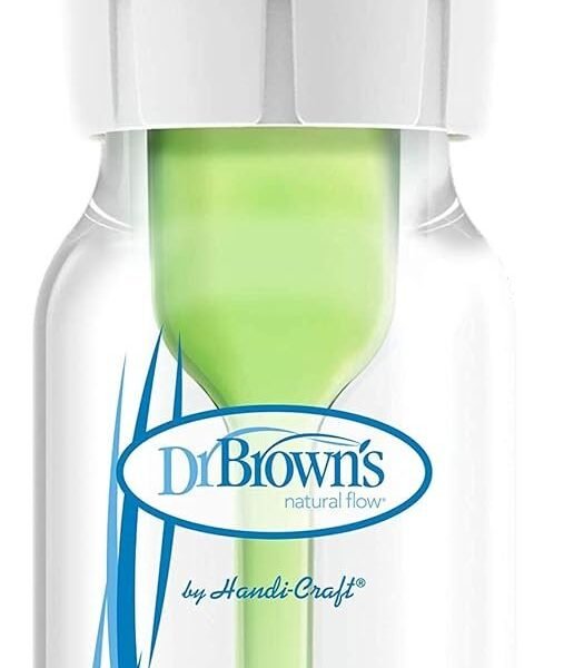 Dr. Brown's Narrow Bottle Natural Flow Options Anti-Colic Bottle(120 Ml, Pack of 1, White)