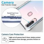 Samsung Galaxy A20s - Soft Silicone Shockproof    Back Cover in Transparent[Air Cushion Technology]-for Samsung Galaxy