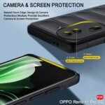 Liquid Silicon Back Cover Case for Oppo Reno 11 PRO 5G | Shockproof Military Grade Protection | Micro-Fibre Cloth On