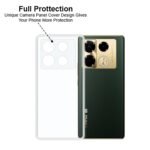 Transparent Back Case Cover for Infinix Note 40 Pro 5G (Soft & Flexible & Camera Protection Back Case)