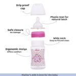 Chicco Well-Being 150 ml Feeding Bottle, Advanced Anti-Colic System, BPA Free, Hygienic Silicone Teat (Pink)