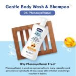 Chicco Baby Moments Gentle Body Wash and Shampoo (500ml) PACK OF 2 (500MLEACH)