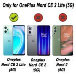 Crystal Clear OnePlus Nord CE 2 Lite 5G Back Cover Case, 360 Degree Protection, Shock Proof Design, Transparent Back