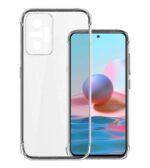 Soft Flexible Silicone Back Cover Compatible for Xiaomi Redmi Note 10s / Redmi Note 10, (Transparent Case)