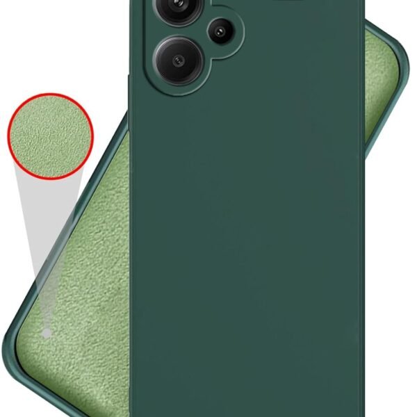 Redmi Note 13 Pro Plus 5G Back Cover Camera Protection Cover, Liquid Silicon Case, Shockproof, Soft Microfiber Cloth