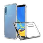 TPU Soft & Flexible Shockproof Back Cover for Samsung Galaxy A7 (2018) - Transparent