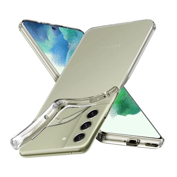 Back Case Cover for Samsung Galaxy S21 FE 5G | Crystal Clear Soft Back | Shockproof Design | Camera Protection | Soft