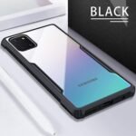 Shockproof Back Cover for Samsung Galaxy Note 10 Lite (Transparent Black Border)