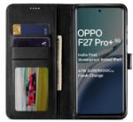 Oppo F27 Pro Plus 5G Flip Cover | PU Leather Wallet Stand | TPU Inside | Magnetic Closure | Red