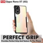 Oppo Reno 8T (5G) Case Back Cover Shockproof Bumper Crystal Clear | 360 Degree Protection TPU+PC | Camera Protection |