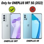 Shockproof Crystal Clear OnePlus 9RT 5G Back Cover Case | 360 Degree Protection | Protective Design | Transparent