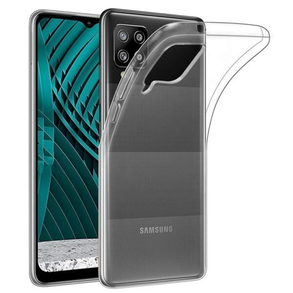 Back Cover for Samsung Galaxy M12/Samsung Galaxy F12 (Thermoplastic Polyurethane | Transparent)