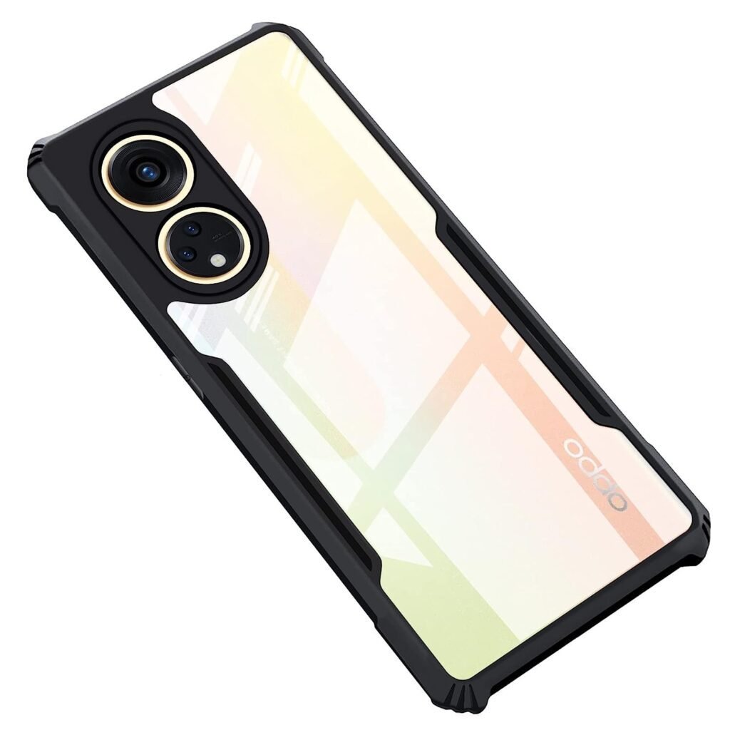 Oppo Reno 8T (5G) Case Back Cover Shockproof Bumper Crystal Clear | 360 Degree Protection TPU+PC | Camera Protection |