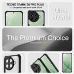 Techno Spark 20 Pro Plus 5G Back Cover | Crystal Clear Transparent Back | Ultra Hyrbid | Full Camera Protection | (Transparent Back)