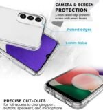 Soft Silicon TPU Shockproof Slim Back Cover Case for Samsung Galaxy A24 5G - Bumper Transparent