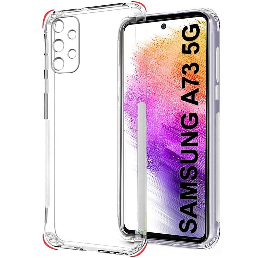 Back Cover Soft Case for Samsung Galaxy A73 5G | Best Camera Protection | (Transparent)