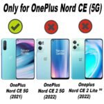 Back Cover Case for OnePlus Nord CE 5G (2021) (Crystal Clear | Shockproof | Hybrid TPU & PC | Transparent Back |