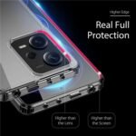 Shield Clear Acrylic Back Shock Proof Case Cover for Redmi Note 12 Pro (Transparent)