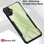 Shockproof Crystal Clear Back Cover Case for Samsung Galaxy A05 | 360 Degree Protection | Protective Design |