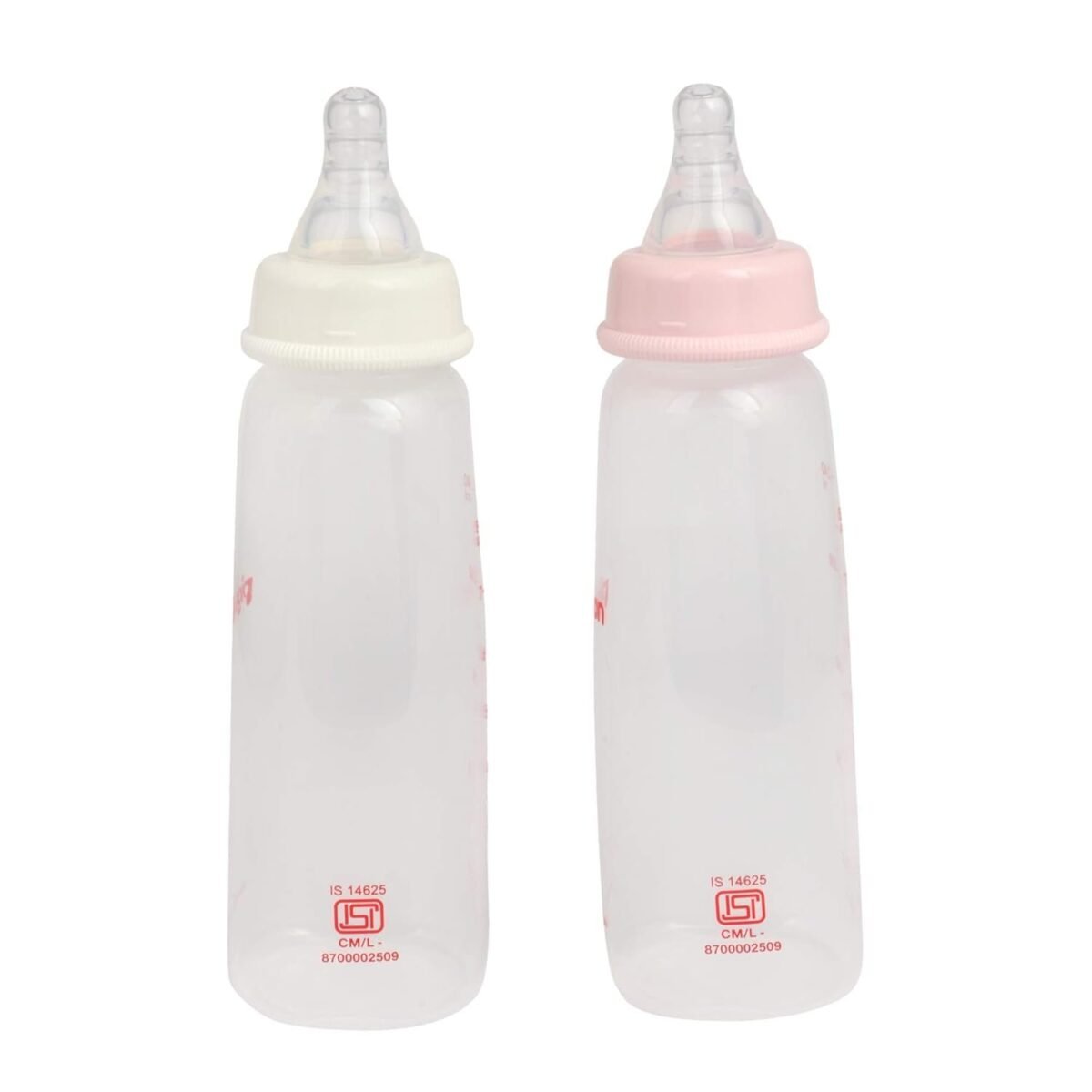 Pigeon Natural Flo Wide Neck Feeding Bottle New Born/Infants/Toddler Upto 3 Years BPA Free 240ml Wn3 Pp Nursing Bottle 240ml