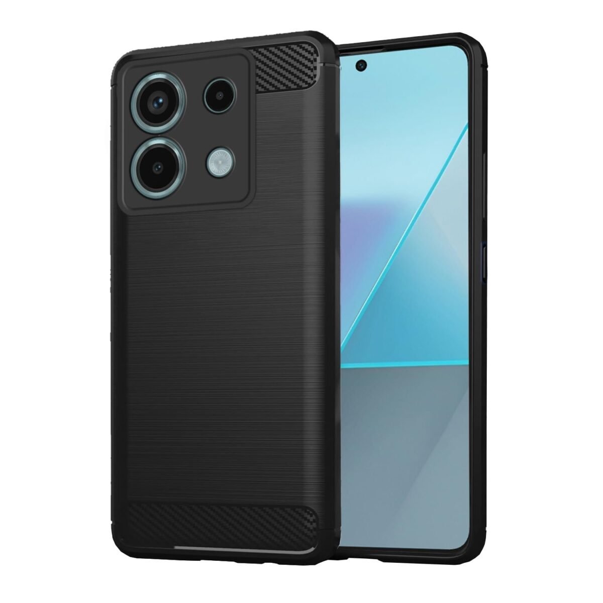 Redmi Note 13 Pro 5G Back Cover |Hybrid Shock Proof | Matte Soft Silicon Flexible | Back Case for Redmi Note 13 Pro 5G