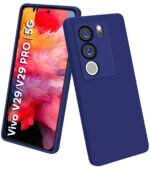 Vivo V29 / V29 Pro 5G Phone Case, Soft Slim TPU Silicone Back, Shock Absorption, Skin-Friendly & Anti-Scratch, (Blue)