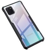 Shockproof Back Cover for Samsung Galaxy Note 10 Lite (Transparent Black Border)