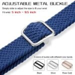 OMI Compatible with Apple Watch Straps 49mm 45mm 44mm 42mm and 41mm 40mm 38mm, Solo Loop Nylon Braided Sport Band for iWatch