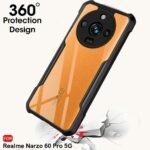 Shockproof Crystal Clear Back Cover Case for Realme Narzo 60 Pro 5G | 360 Degree Protection | Protective Design |