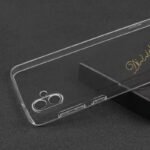 for Samsung Galaxy M04 (2022) Premium Transparent Soft Silicon Back Cover [Transparent] Crystal Clear [Transparent]