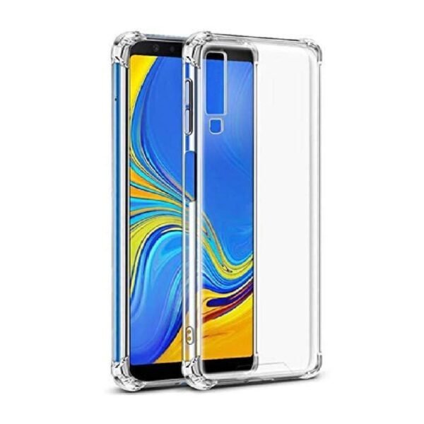 TPU Soft & Flexible Shockproof Back Cover for Samsung Galaxy A7 (2018) - Transparent