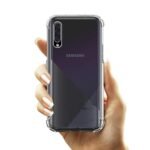 Samsung Galaxy A50 |  Soft Silicone Shockproof Bumper Case Back Cover  (Transparent)