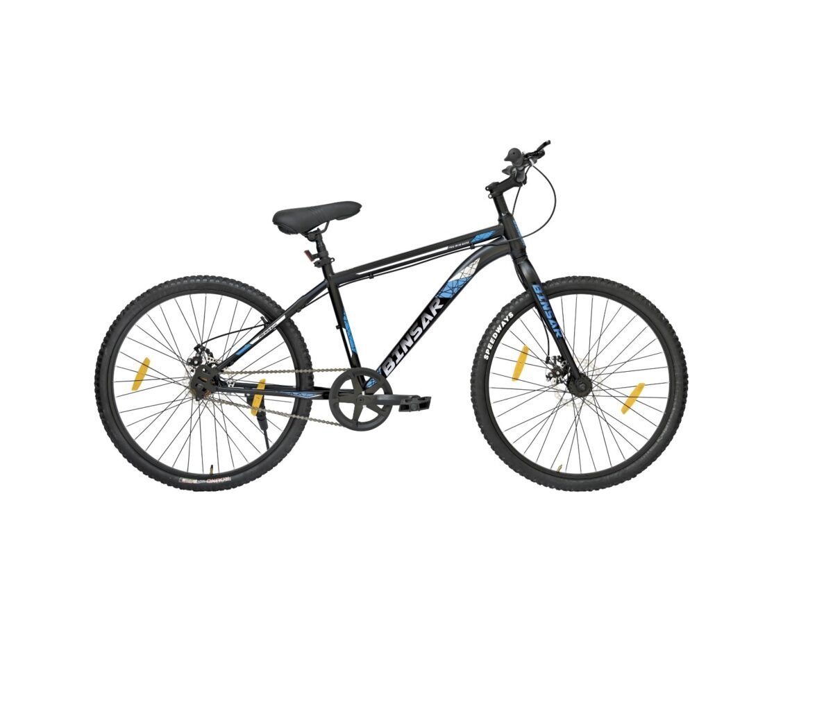 BINSAR Cycle for Men with Front Shocker and Dual Disc, 21 Speed Ideal for 10+ Years -24X3.00