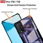 Back Case Cover for Vivo Y30 / Vivo Y50 | Compatible for Vivo Y30 / Vivo Y50 Back Case Cover | Clear Case for Vivo Y30 /