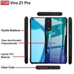 Back Case Cover for Vivo Z1 Pro | Compatible for Vivo Z1 Pro Back Case Cover | 360 Degree Protection Back Cover | Clear