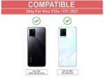 Back Case Cover for Vivo Y33s / Vivo Y21 2021 | Compatible for Vivo Y33s / Vivo Y21 2021 Back Case Cover | Clear Case