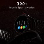 Fire-Boltt Invincible Plus 1.43" AMOLED Display Smartwatch with Bluetooth Calling, TWS Connection, 300+ Sports Modes, 110 Gold black