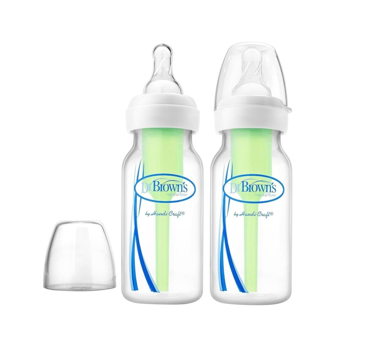 Dr. Brown's Options Narrow Neck Baby Bottle (120 Ml, Pack of 2, White)