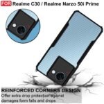 Case Realme C30 / Realme Narzo 50i Prime Case Back Cover Shockproof Bumper Crystal Clear | 360 Degree Protection TPU+PC |
