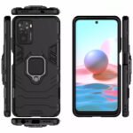 Redmi Note 10 / Redmi Note 10S / Redmi Note 11 SE Back cover | Dual Layer Armor Defender Full Body Protective + PC Hybrid Kickstand Back Case