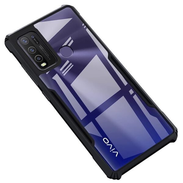 Back Case Cover for Vivo Y30 / Vivo Y50 | Compatible for Vivo Y30 / Vivo Y50 Back Case Cover | Clear Case for Vivo Y30 /