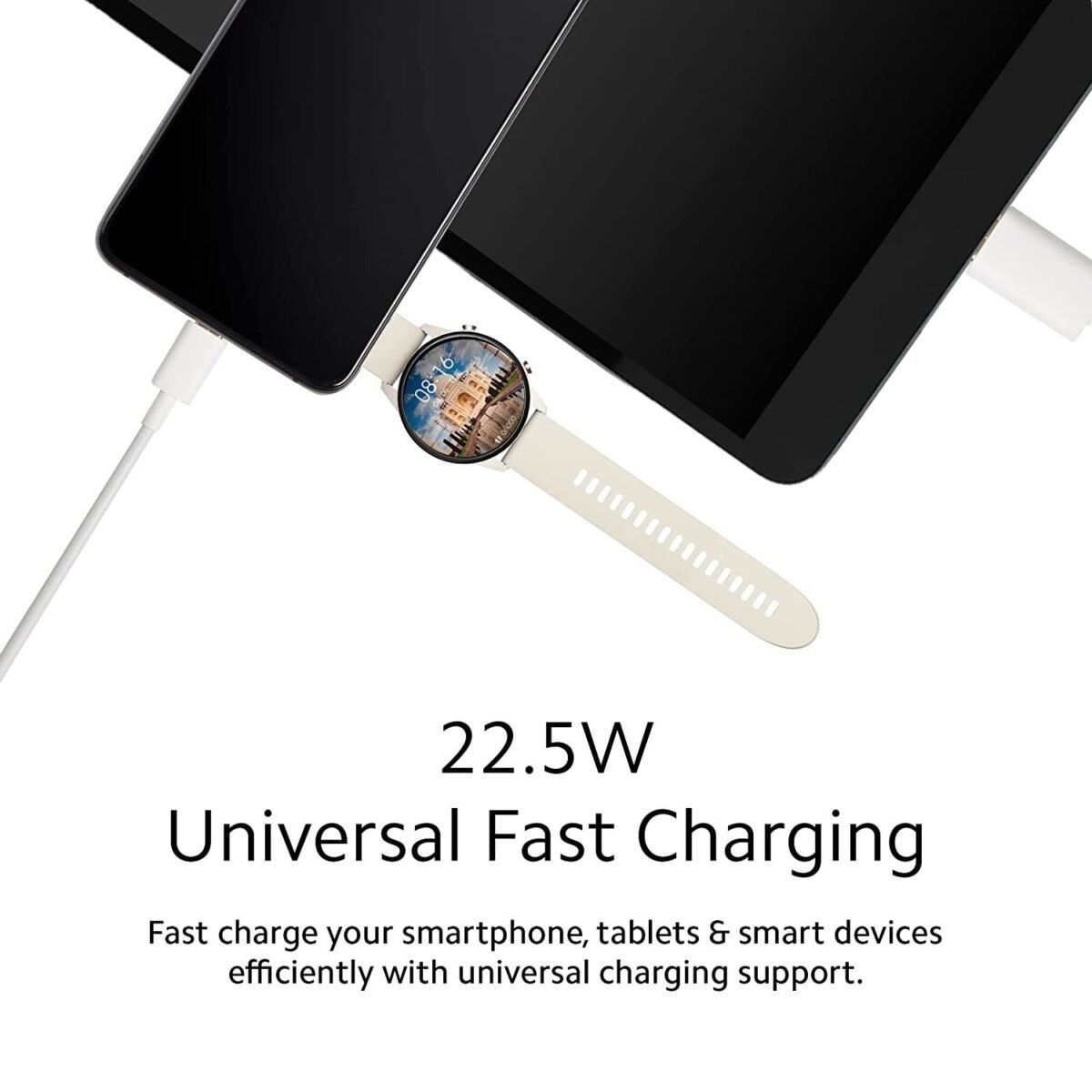 Mi Xiaomi 22.5W Fast USB Type C Charger Combo|Compatible for Mobile,Power Banks|Fast Charging|(Adapter + USB to Type C