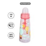 Small Wonder Natural Baby Feeding Bottle, 250 ML, Pink